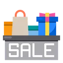 Free Shopping Bag Gift Box Icon