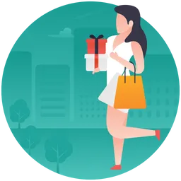 Free Shopping Time  Icon