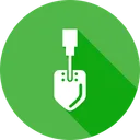 Free Shovel Tool Construct Icon