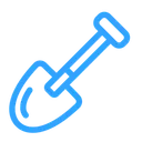 Free Shovel Tool Construction Icon