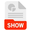 Free Show File Format Icon