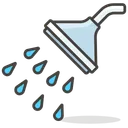 Free Shower Bath Water Icon