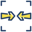 Free Shrink Arrow  Icon
