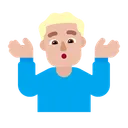 Free Shrugging Man Male Icon