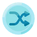 Free Shuffle Play Arrow Icon