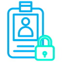 Free Personalausweis Personalausweis Biodaten Icon