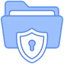 Free Sicherer Ordner Ordner Sicherheit Icon