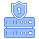 Free Sicherer Server Server Datenbank Symbol