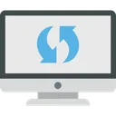 Free Backup Datensynchronisierung Systemsynchronisierung Symbol