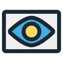 Free Auge Design Kurve Symbol