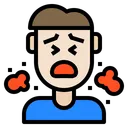 Free Man Avatar Sick Icon