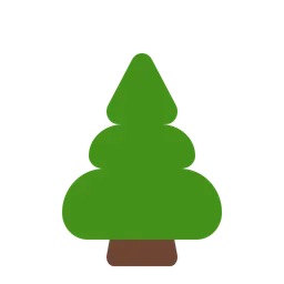 Free Hojas perennes Emoji Icono