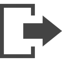 Free Sign Out Icon