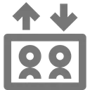 Free Sign Elevator Icon