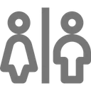 Free Sign Toilet Icon