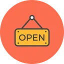 Free Sign Open Icon