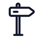 Free Sign Arrow Direction Icon