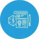 Free Signing Contract Business Icon