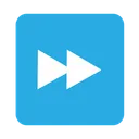 Free Siguiente Reproduccion Reproductor Boton Multimedia Icon