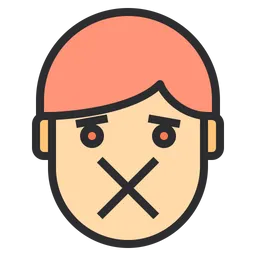 Free Silencce Emoji Icon