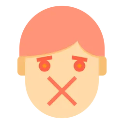 Free Silencce Emoji Icon