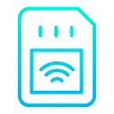 Free Smart Sim Automation Internet Of Things Icon