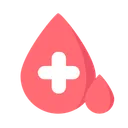 Free Sangue Goccia Donazione Icon