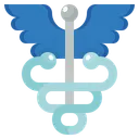 Free Símbolo do caduceu  Ícone