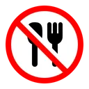 Free Sin Comida Ni Bebida Sin Comida Sin Bebida Icono
