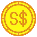 Free Singapore Dollar Currency Sngapore Currency Icon
