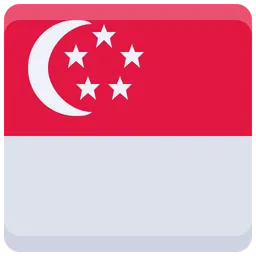 Free Singapur Flag Icono