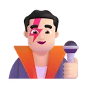Free Singer Color Light Icon