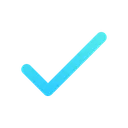 Free Single check  Icon