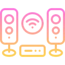 Free Sistema De Som Home Theater Alto Falantes Ícone