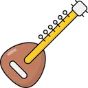 Free Sitar Musical Instrument String Instrument Icon