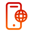 Free Site Smartphone Internet Icon