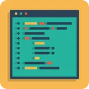 Free Site Web Page Web Codage Icon