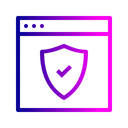 Free Site Web Page Web Securise Icon