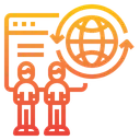 Free Sitio web global  Icono