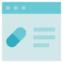 Free Farmacia Sitio Web Medico Icono