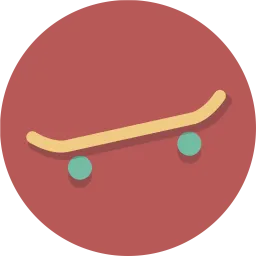 Free Skate board  Icon