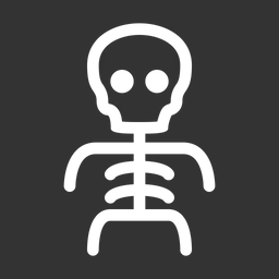 Free Skeleton  Icon