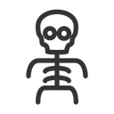 Free Skeleton  Icon