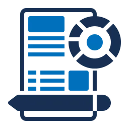 Free Sketching Graph  Icon