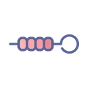 Free Brochette Grill Meat Icon