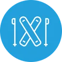 Free Ski Skateboard Skate Icon