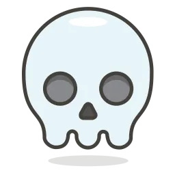 Free Skull Emoji Icon