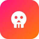Free Skull Scary Dark Icon