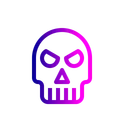 Free Skull  Icon