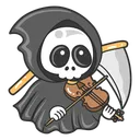 Free Angel Of Death Ghost Halloween Icon